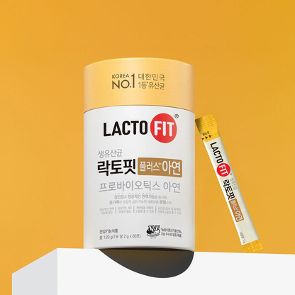 2EA-CKD Lacto-Fit Plus Zinc 240 g (2 g x 60 Sticks x 2 Containers) Immune System Support