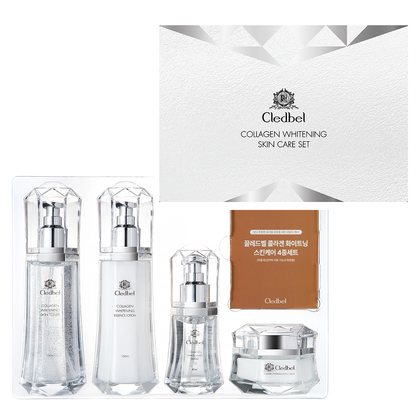 Cledbel Collagen Whitening Skin Care Set 4 Items-Brightening-Skin Tone