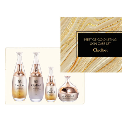 Cledbel Gold Lifting Skin Care Set 4 Items- Collagen
