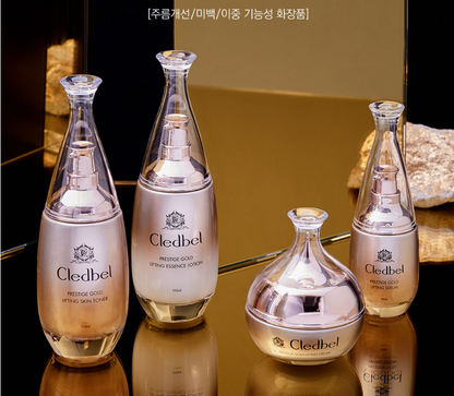 Cledbel Gold Lifting Skin Care Set 4 Items- Collagen
