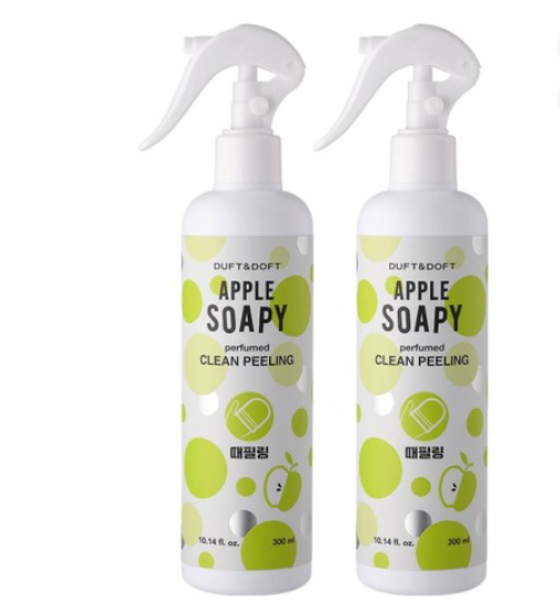 (1+1) 🍏🧼 DUFT & DOFT Perfumed Clean Peeling Mist (Apple Soapy) 300ml x 2ea