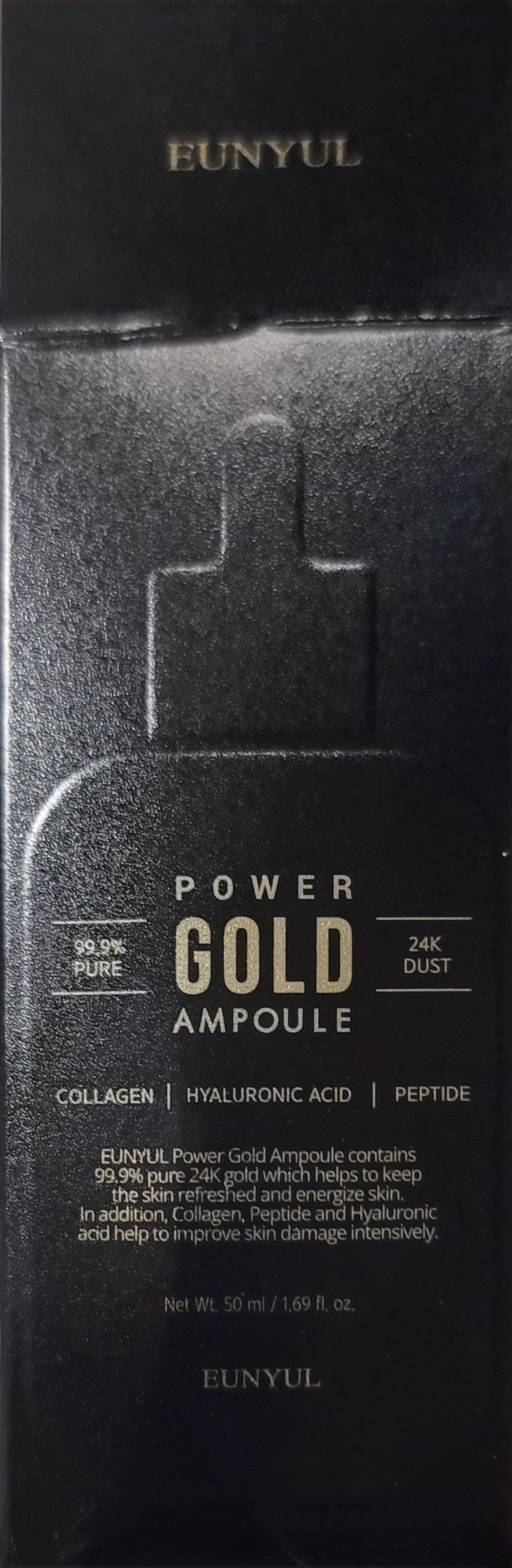 EUNYUL Power Repair Gold Ampoule 50ml x 2ea/Glossy/Brightening/Wrinkle/Skin Tone