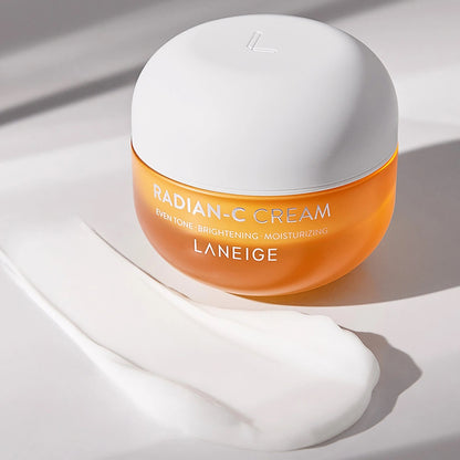 Laneige Radian-C Cream 30ml + 10ml X 2 (1.69 fl.oz.) Vitamin C,D,E/Antioxidants/Brightening