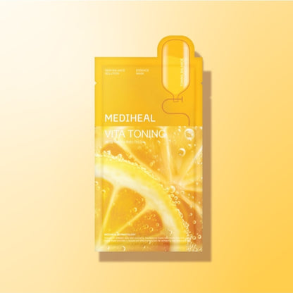 MEDIHEAL 维他命爽肤精华面膜 20ml x15 片/亮肤+样品