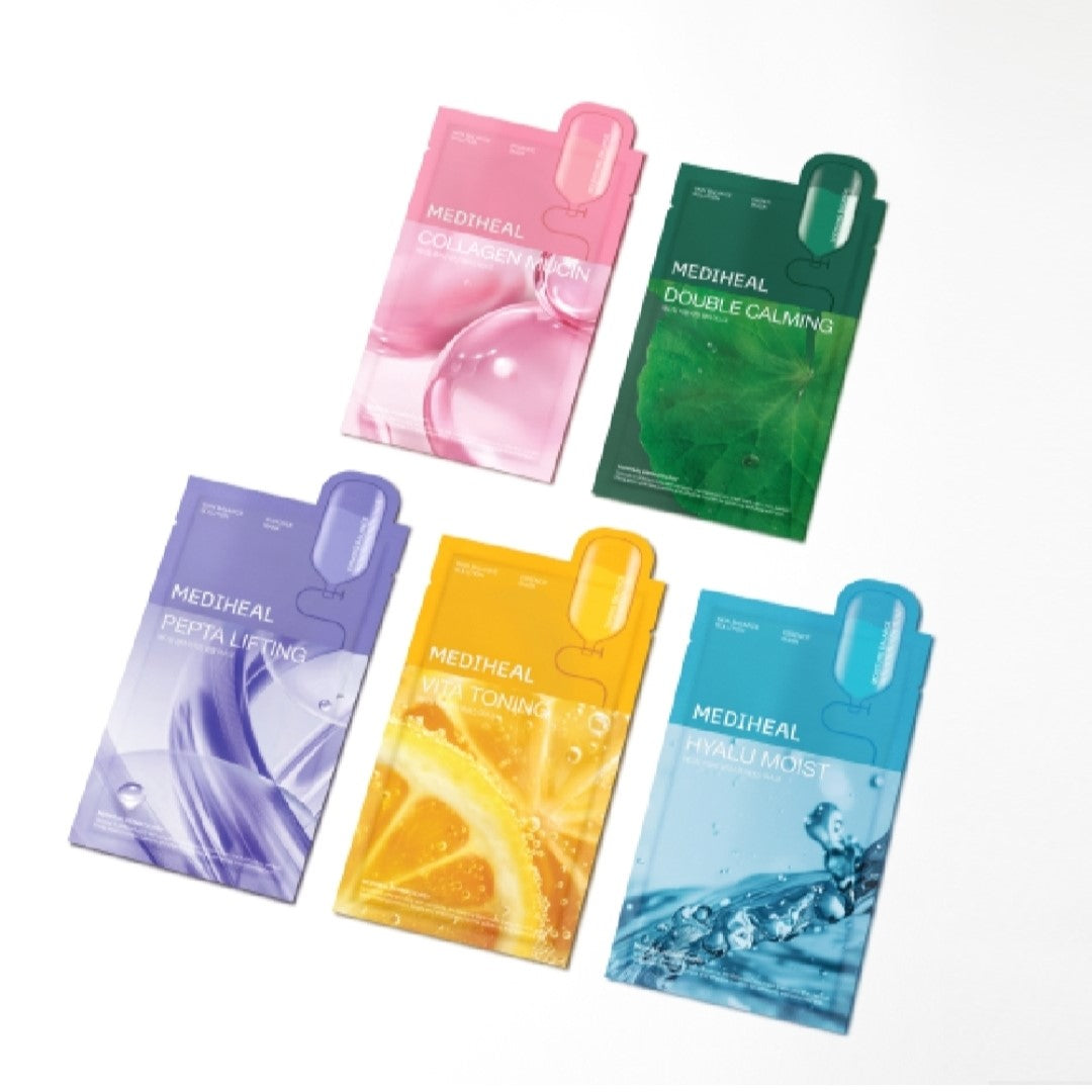 MEDIHEAL 维他命爽肤精华面膜 20ml x15 片/亮肤+样品