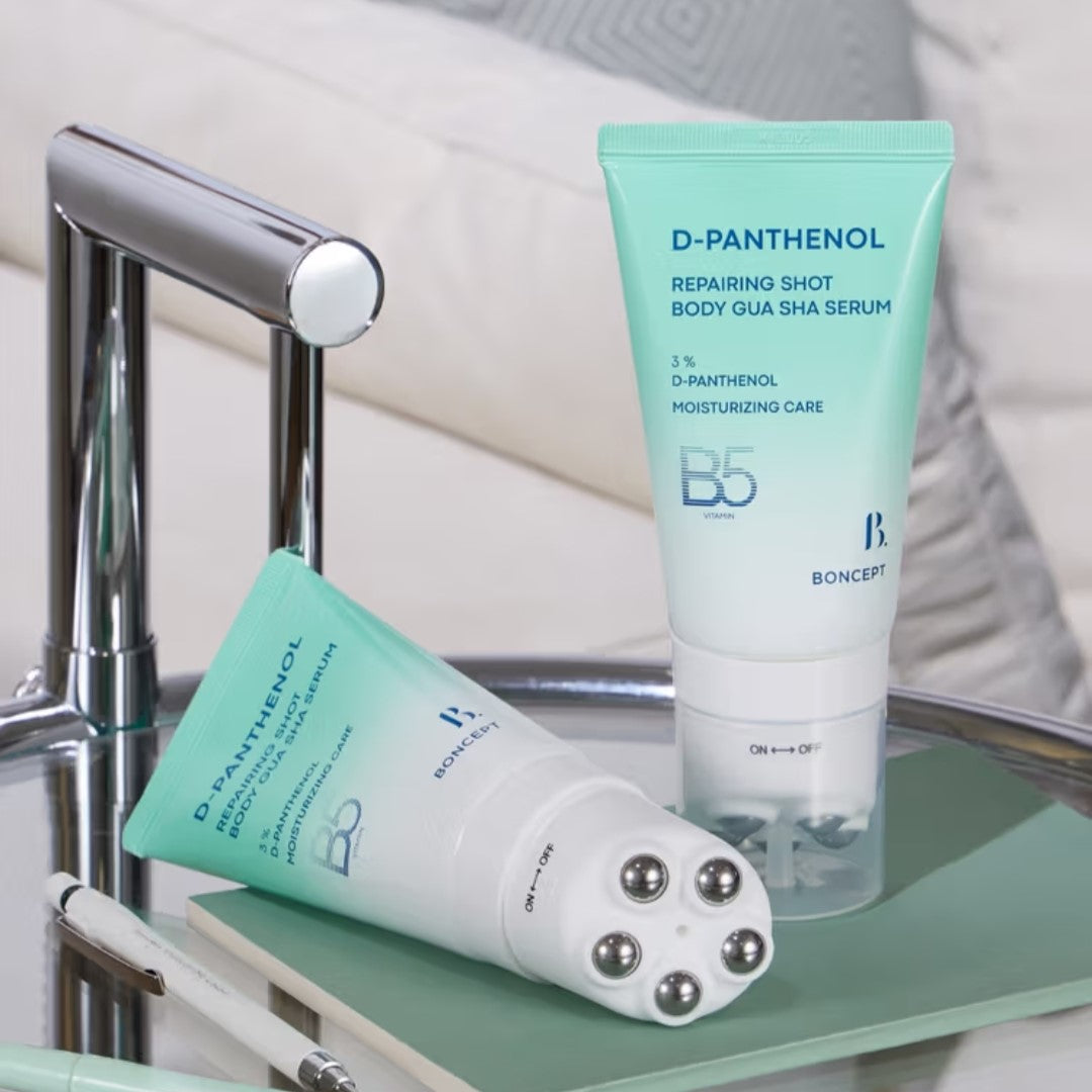 2EA/BONCEPT D-PANTHENOL Repairing Shot Body Gua Sha Serum- Roller Massage/Korea
