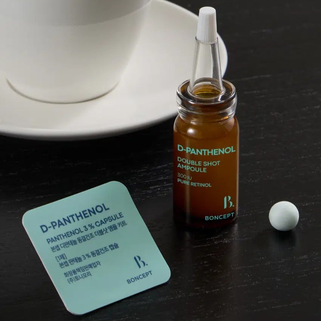 2EA Boncept D-Panthenol x Retinol Double Shot Ampoule Kit/Skin Barrier