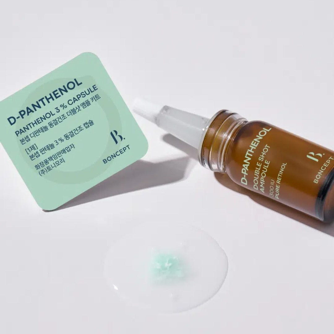 2EA Boncept D-Panthenol x Retinol Double Shot Ampoule Kit/Skin Barrier