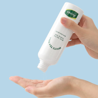 Acnes White Tea Tree Calming Toner 200 mL / 6.76 fl. oz.+Foam Cleanser 100 mL / 3.38 fl. oz.