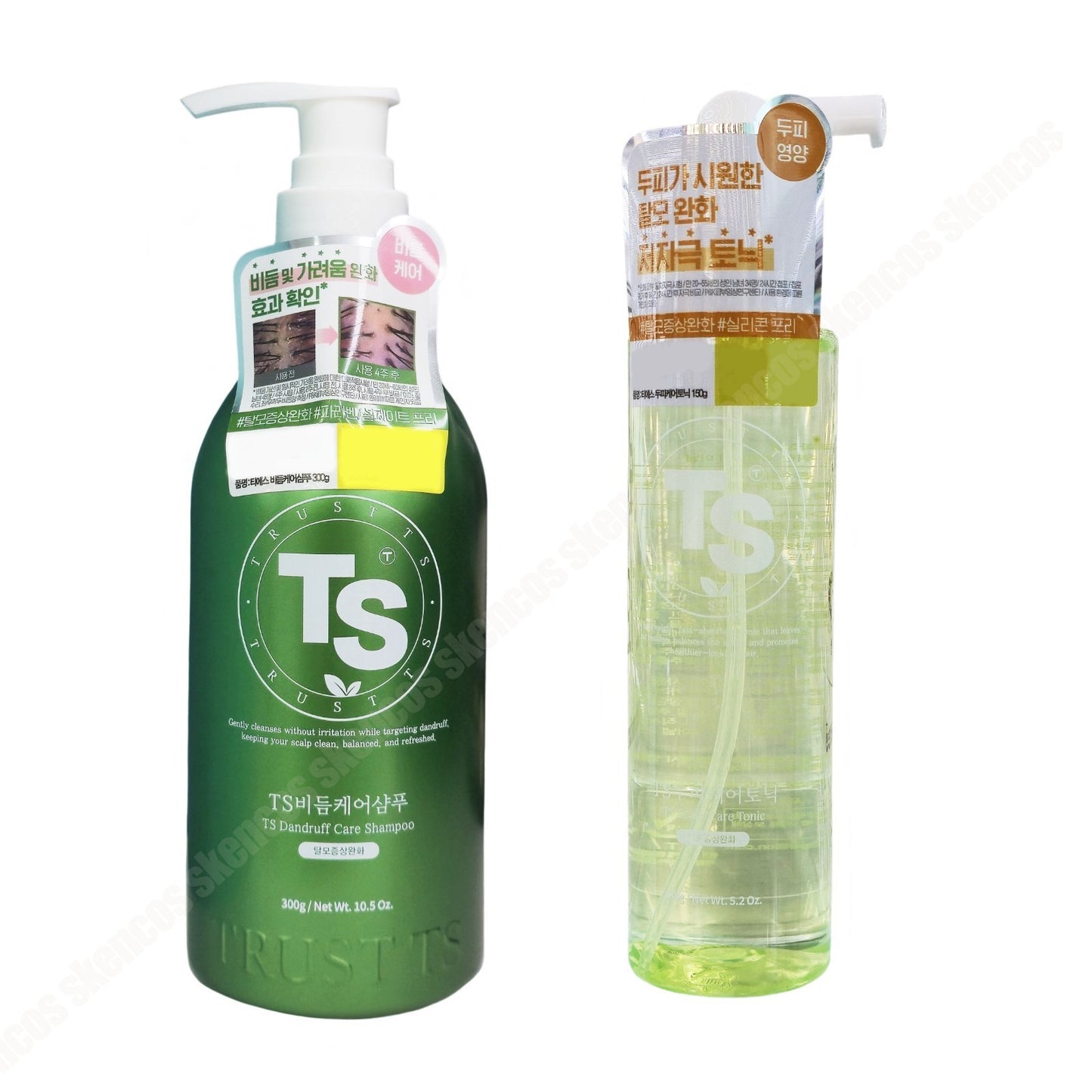 TS Dandruff Care Shampoo-Scalp itchiness-Korean material-11 Free-Oily Hair