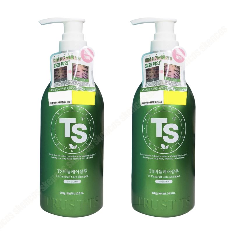 TS Dandruff Care Shampoo-Scalp itchiness-Korean material-11 Free-Oily Hair