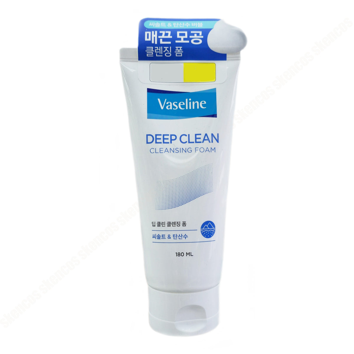 4EA/ Vaseline Deep Clean Cleansing Foam 180ml/6oz/Sea Salt/Pore Clean