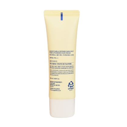 AGE20’S Mela Defense Dark Spot Tone Up Essence Sun Cream SPF50+ / PA++++