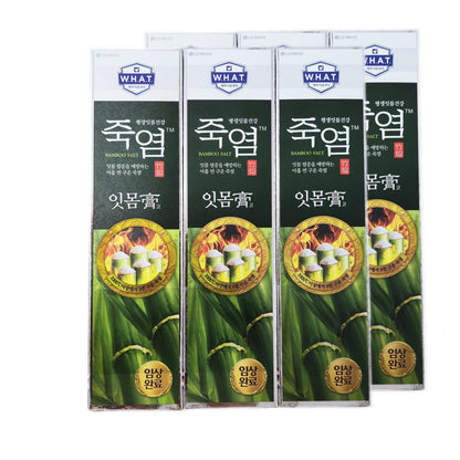 6PCS LG Healthcare ItMomGo Bamboo Salt Toothpaste for Sensitive Gum 120gx6/Korea