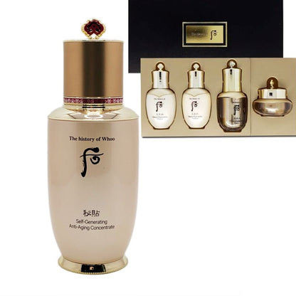 The History of Whoo Bichup Self Generating Anti Aging Essence 50ml & Gift 4Kits