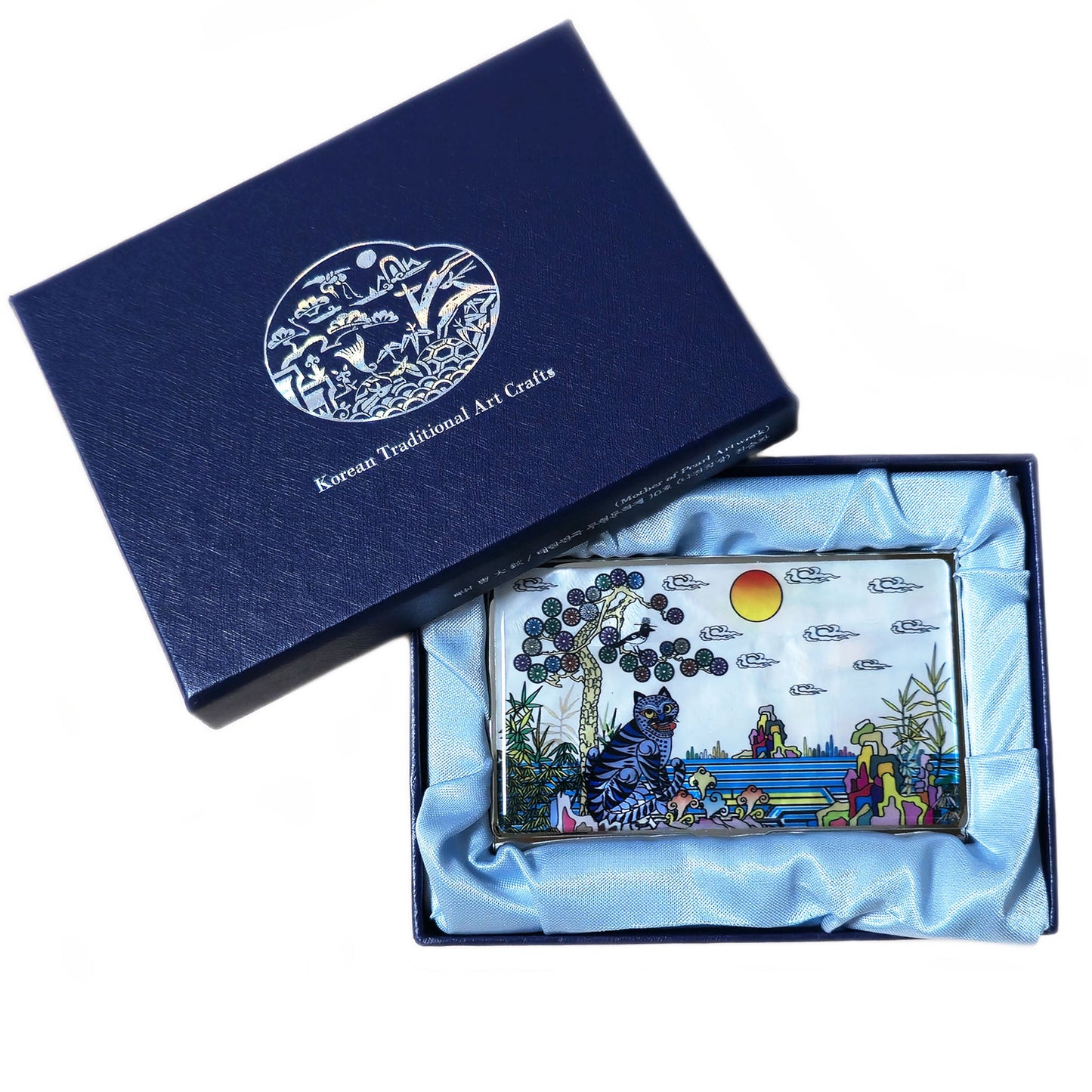 Hojakdo (Picture of a Tiger and a Magpie) Hand Mirror/ Business Card Case/ K-pop Demon Hunters Motif