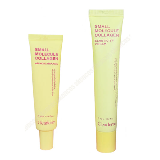 Cleaderm Low Molecular Collagen Smile line Wrinkle 30 ml Ampoule+Elasticity Thread Cream 40ml