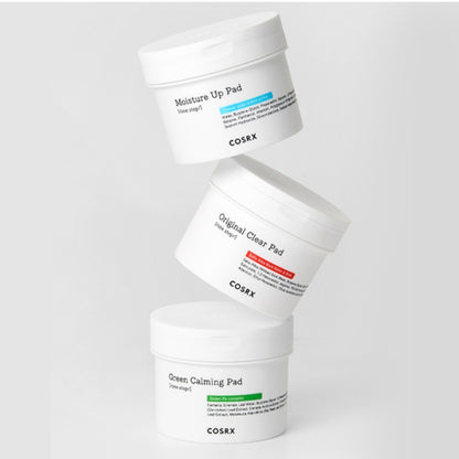 2EA / COSRX One Step Original Clear Pad 70 Pads x 2ct/Sebum/Oily/Acne prone skin