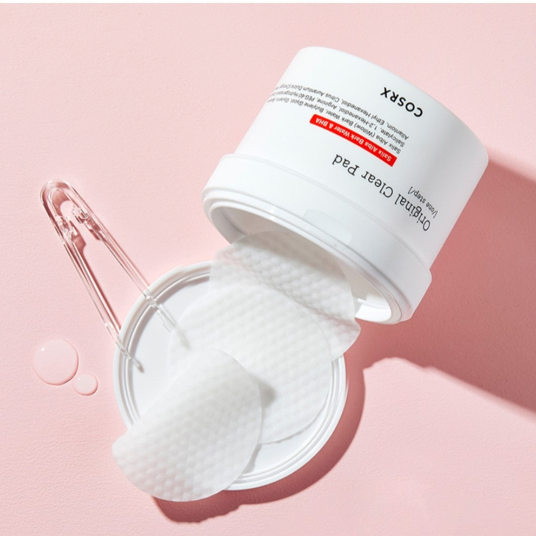 2EA / COSRX One Step Original Clear Pad 70 Pads x 2ct/Sebum/Oily/Acne prone skin
