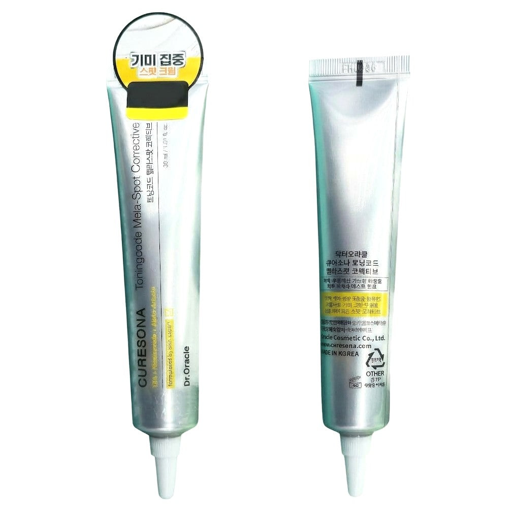 [2-PACK BUNDLE] Dr.Oracle CURESONA Toning Code Mela Spot Corrective (30ml x 2 Bottles)/Skin Tone