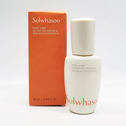 Sulwhasoo Essential Skincare Duo Set+First Care Serum 15ml/0.5 fl oz+Duo Kits 25mlx2EA