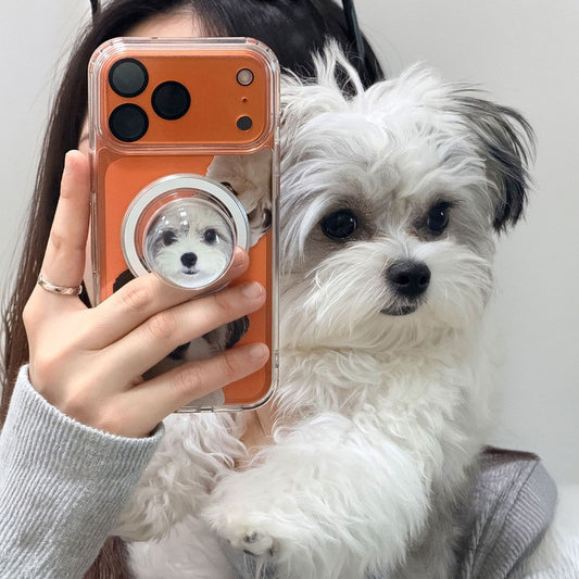 Custom Pet Full-Photo Dome (Bead) Grip & Stand (1:1 Made-to-Order)