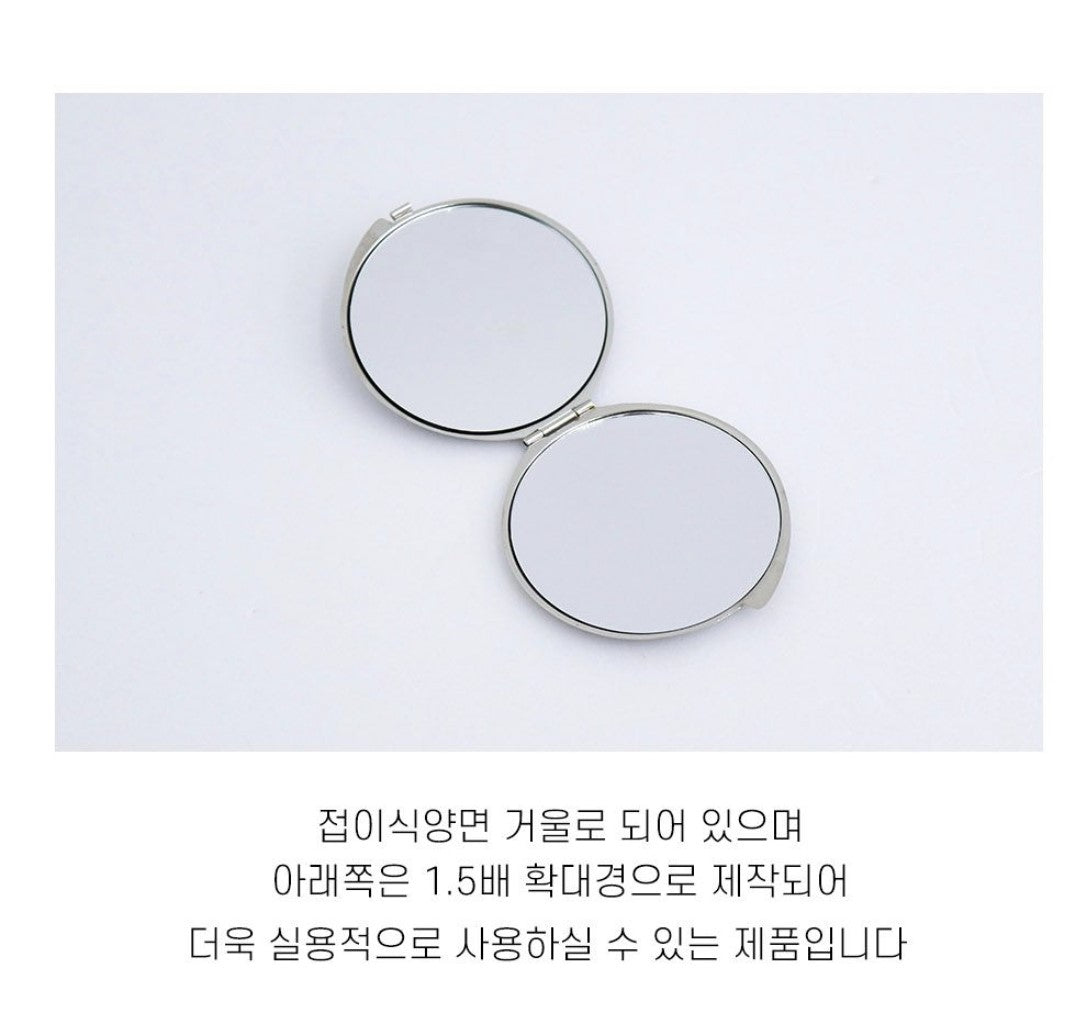 Hojakdo (Picture of a Tiger and a Magpie) Hand Mirror/ Business Card Case/ K-pop Demon Hunters Motif