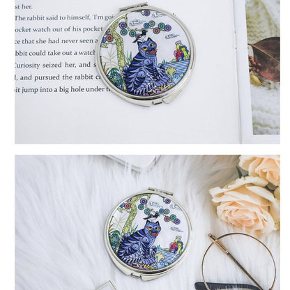 Hojakdo (Picture of a Tiger and a Magpie) Hand Mirror/ Business Card Case/ K-pop Demon Hunters Motif