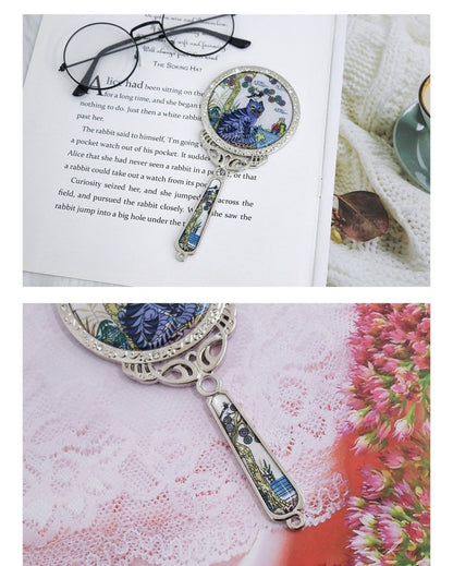 Hojakdo (Picture of a Tiger and a Magpie) Hand Mirror/ Business Card Case/ K-pop Demon Hunters Motif