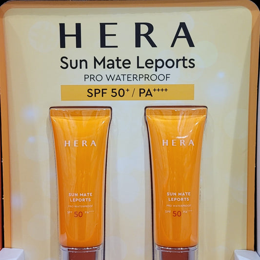 Hera Sun Mate Leports Pro SPF50/ PA+++70 мл x 2 шт./Солнцезащитный крем и база под макияж/2-в-одном 