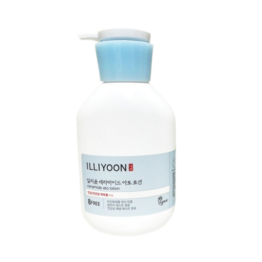 ILLIYOON Ceramide Ato Lotion - Unscented (350ml / 11.8 fl. oz.) /Dry/Sensitive Skin / Vegan