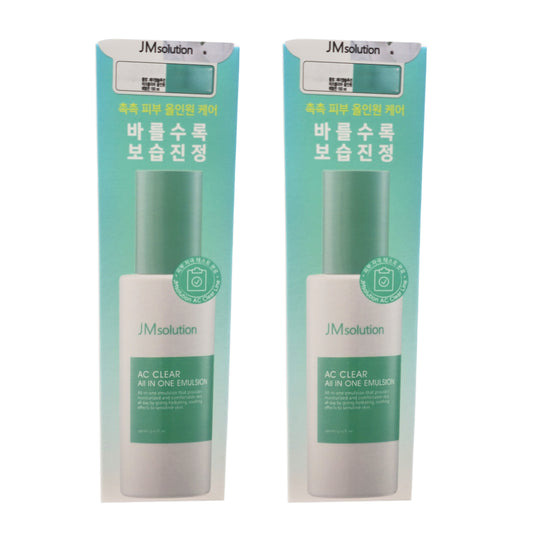 2EA / 🌿 JM Solution AC Clear All-In-One Emulsion (150ml)x 2ea