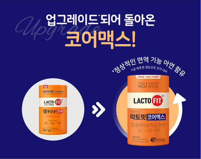 LACTO-FIT Probiotics Core Max (120g)  Live Probiotics / 60 Days