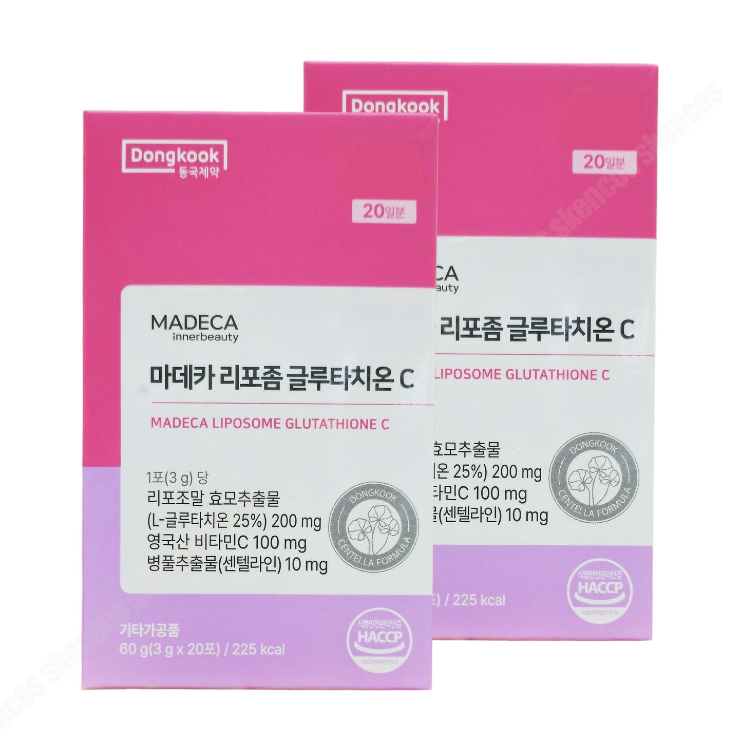 Dongkook Madeca Liposome Glutathione C (20 Sachets) x 2 Boxes