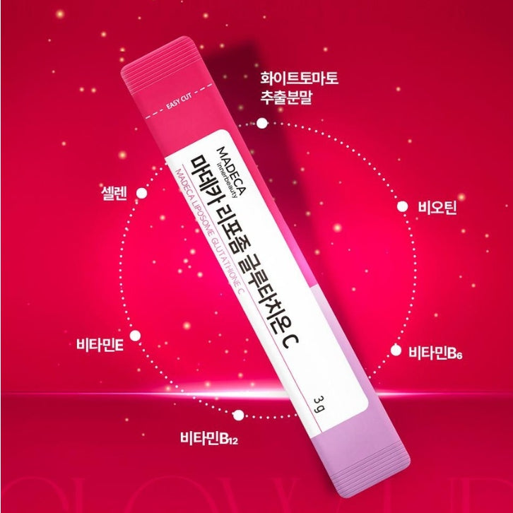 Dongkook Madeca Liposome Glutathione C (20 Sachets) x 2 Boxes