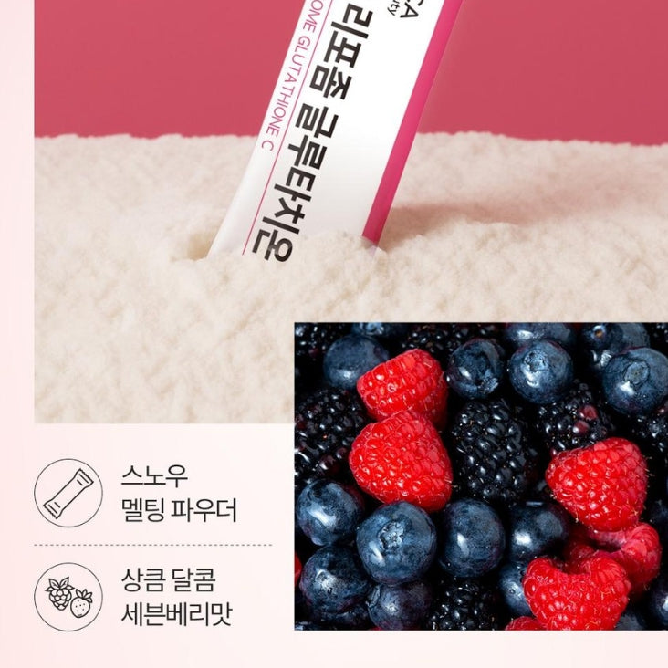 Dongkook Madeca Liposome Glutathione C (20 Sachets) x 2 Boxes