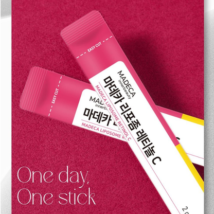 Dongkook Madeca Liposome Retinol C(20  Sticks ) x 2 Boxes -Powder/40 Days