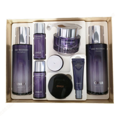 OHUI Age Recovery Special Set/Toner+Emulsion+Cream /Anti-aging/Collagen+Suncream 30ea