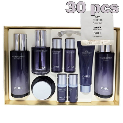 OHUI Age Recovery 4 Items Special Set/Anti-aging+DAY SHIELD Sun black SPF50+/O HUI