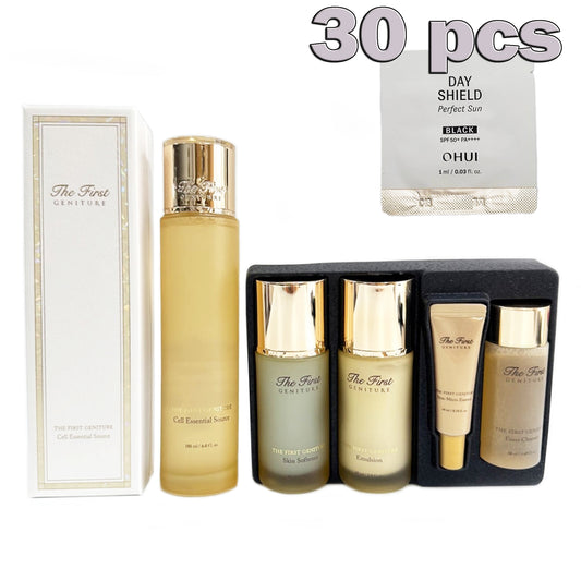 O HUI The First Geniture Cell Source 180ml+Kit/Set+DAY SHIELD Sun black 30EA