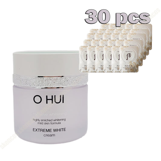 OHUI Extreme White Cream 50 ml/Aufhellung/Glow+Spot Corrector 30EA/Dunkle Flecken 