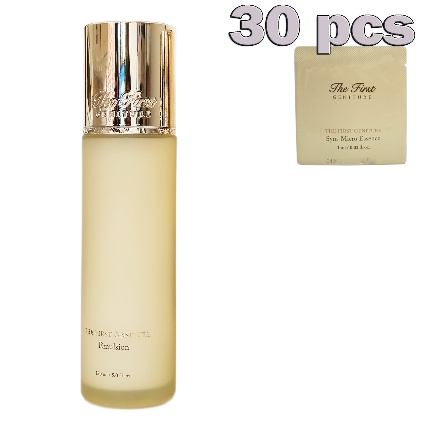 OHUI The First Geniture Emulsion 150ml+Sym-Micro Essence 30ea/1.69 fl oz