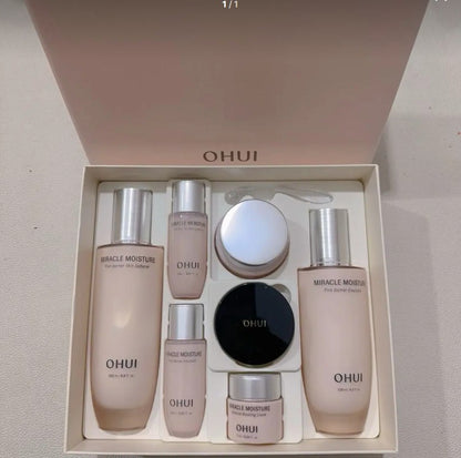 OHUI ミラクルモイスチャー 3点セット/トナー+乳液+クリーム/ピンクバリア/グロー/リニューアル