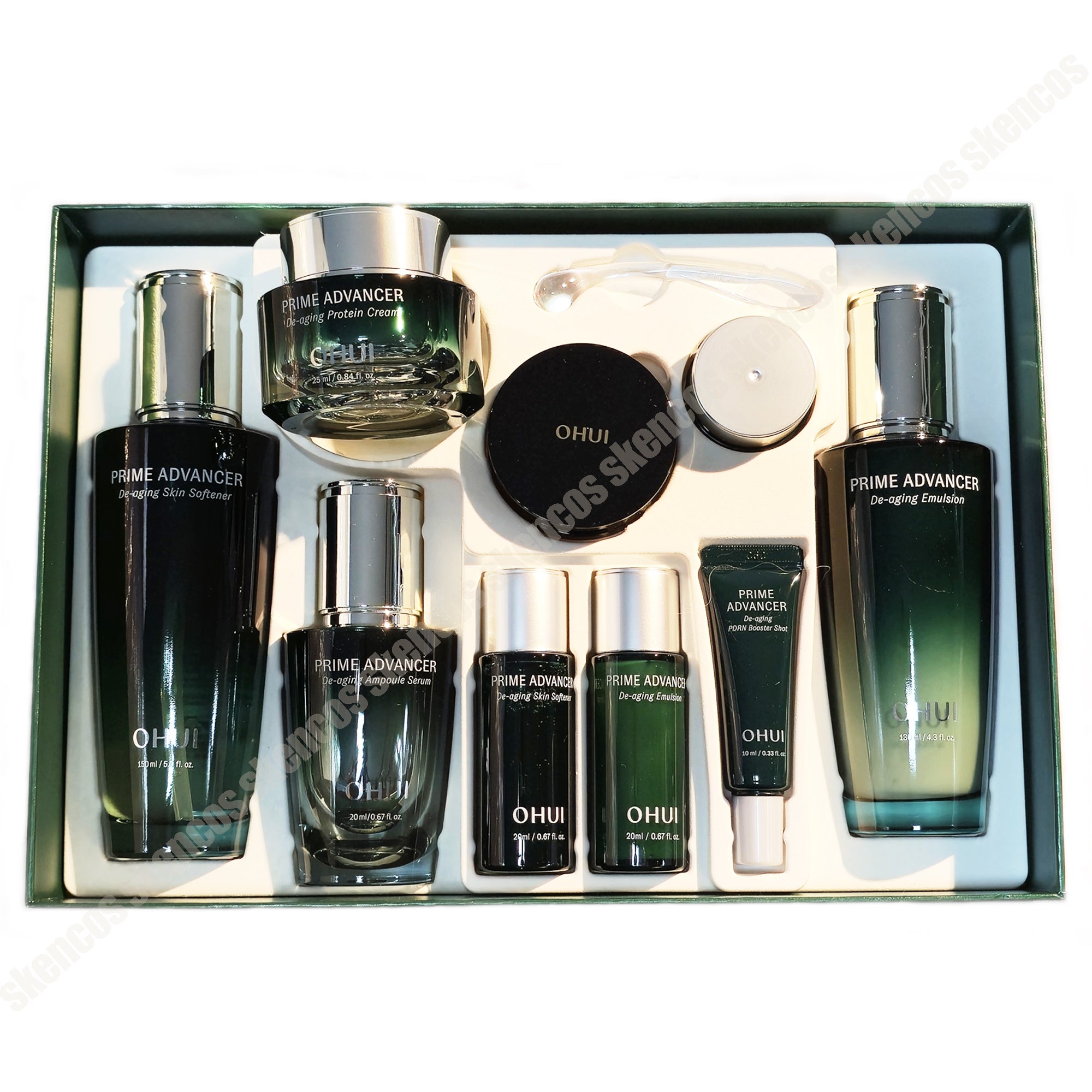 O HUI Prime Advancer 4 items Set/Toner+Emulsion+Serum+Cream+kits