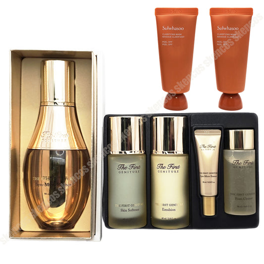 O HUI OHUI Geniture Sym-Micro Essence Special Set+Sulwhasoo Clarifying Mask 2EA