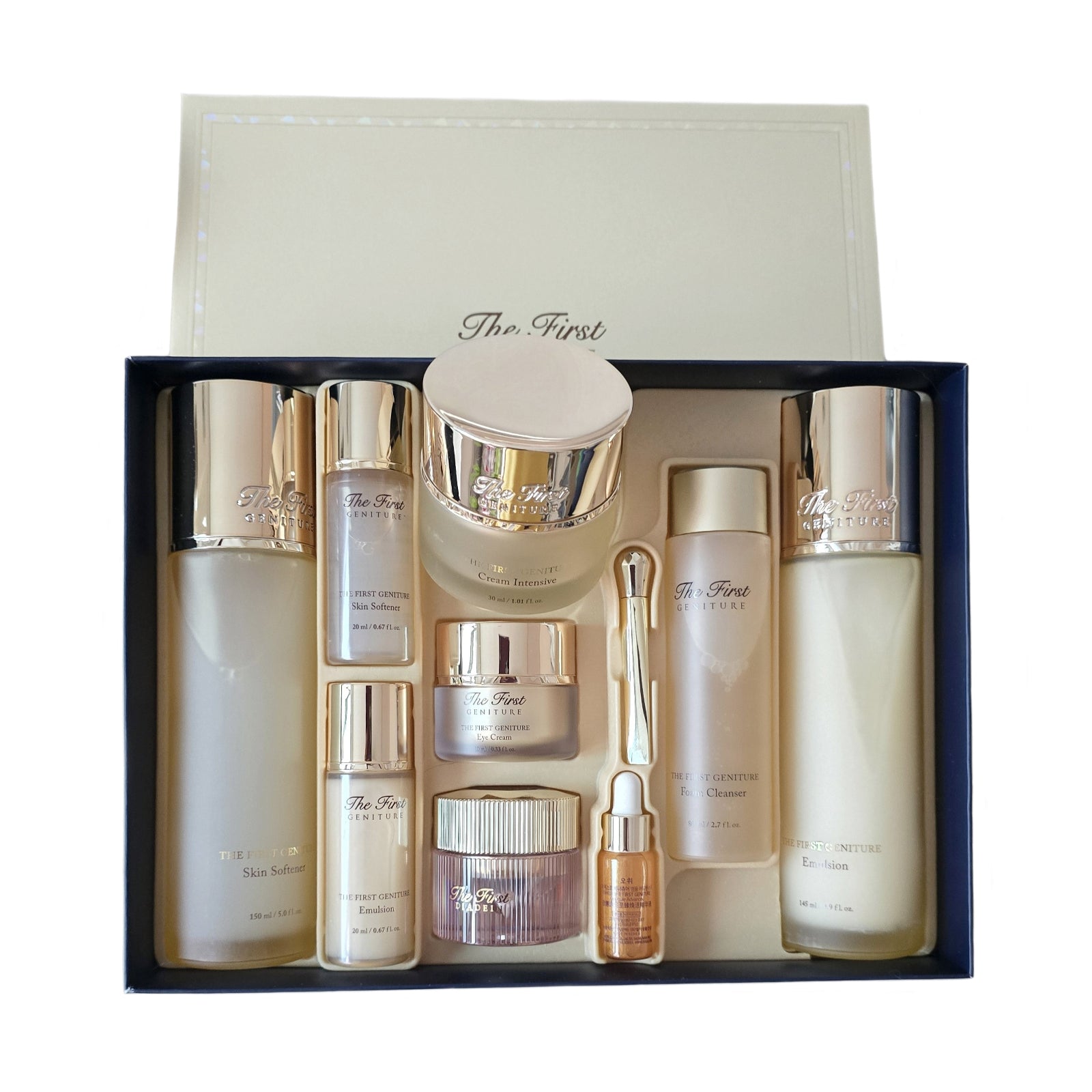 OHUI The First Geniture Special 3 items set Toner+Emulsion+Cream+Travel Kits