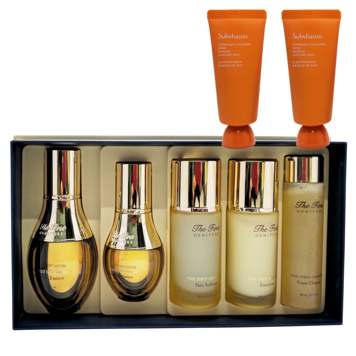 O HUI OHUI Geniture Sym-Micro Essence Special Set+Sulwhasoo Overnight Mask 2EA