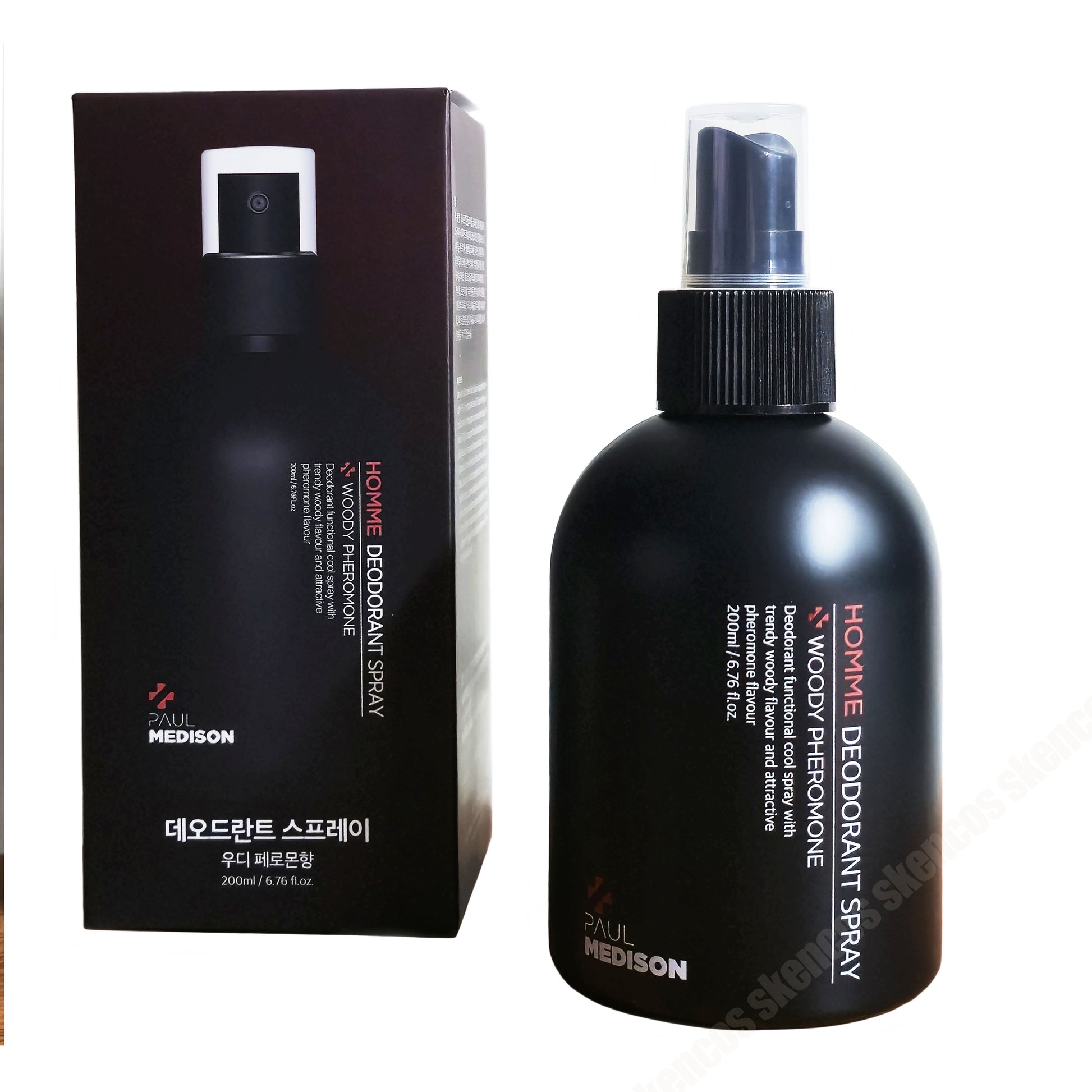 Paul Medison Homme Deodorant Spray Woody Pheromone 200ml/6.76 fl.oz./Body