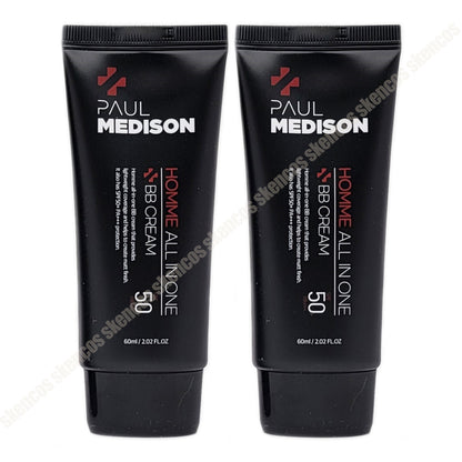 [1+1] PAUL MEDISON HOMME All In One BB Cream 2.02 fl.oz/Natural Tone Up/Sun care