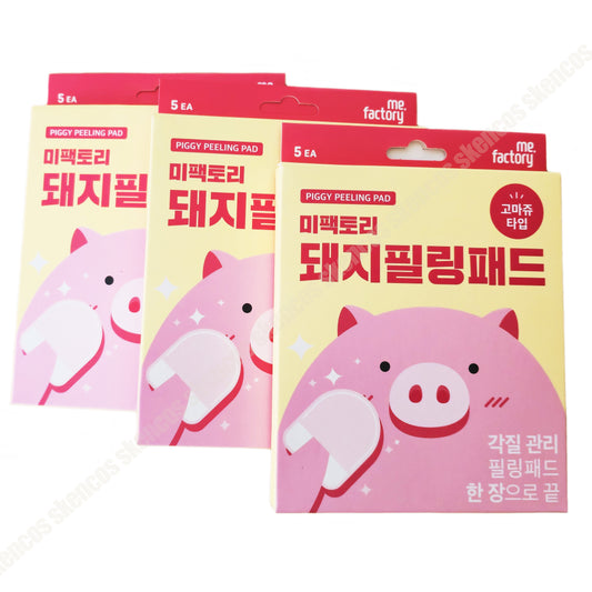 Me Factory Piggy Peeling Pad 3 Boxes (15ea)/Dead Skin Cells/Exfoliant